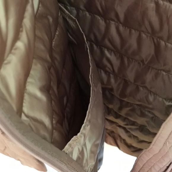 32 DEGREES Down Puffer Jacket Heat Ultra Light Taupe NWT Women's Plus Size 2X - Picture 14 of 16